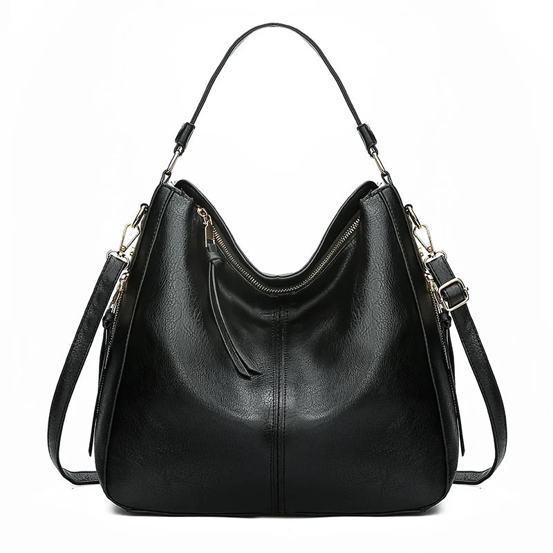 Marina Roca Carmela | Bolso de cuero – Negro – photo 5