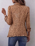 Casa Provincial Concepción - Chaqueta Floral Vintage con Volantes – photo 2