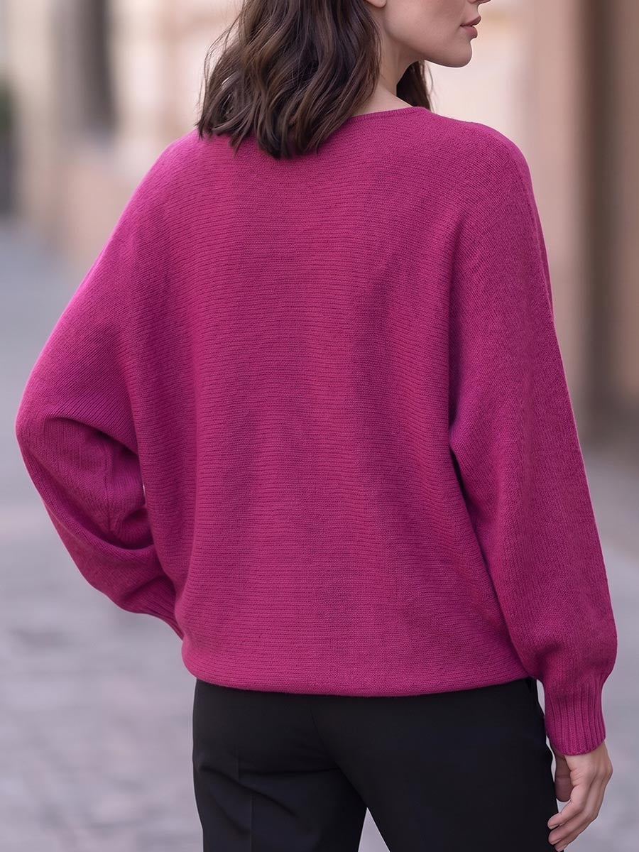 Anamartinezmadrid Margarita | Jersey Holgado de Punto con Cuello Redondo – photo 2