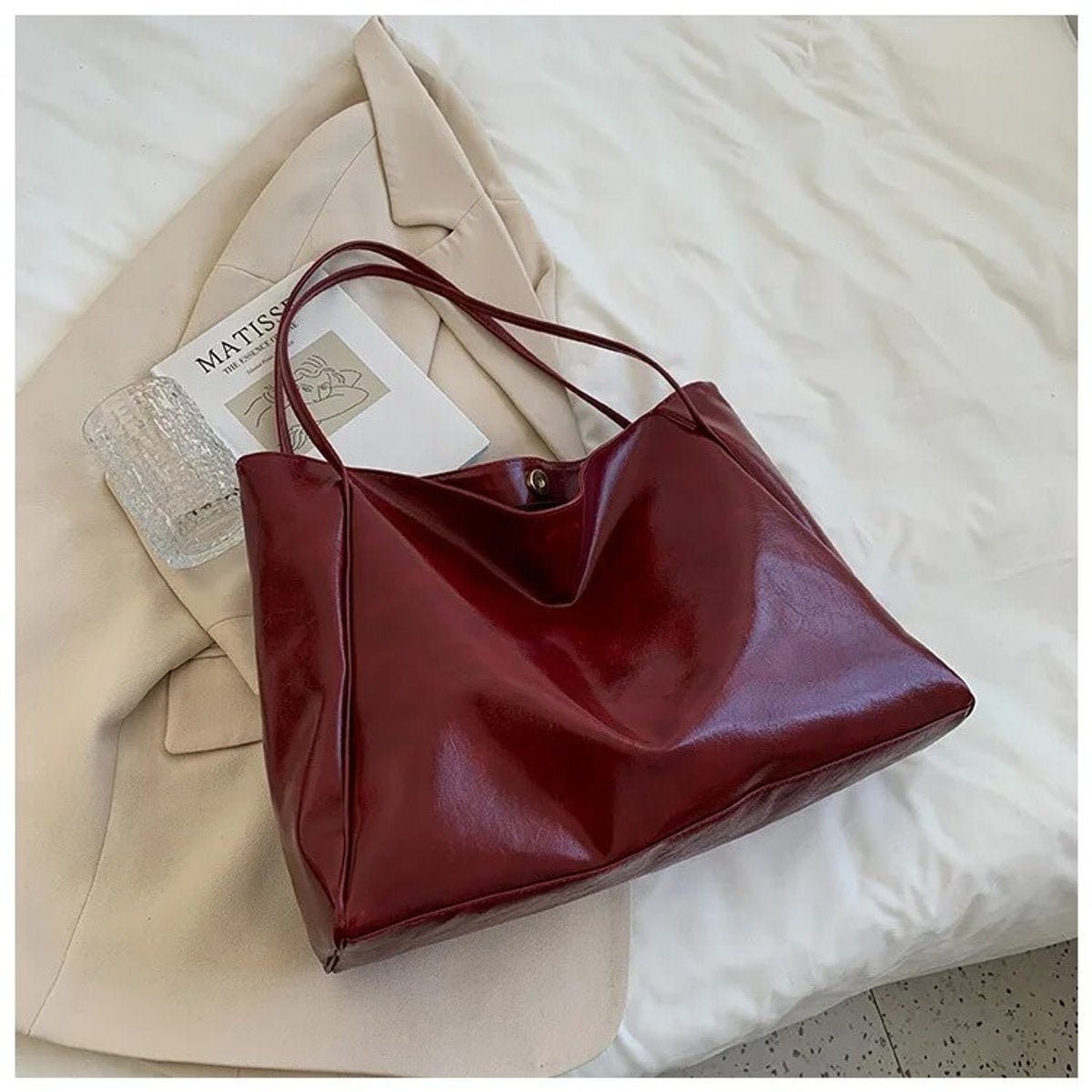 Rebeca | Bolso Shopper Grande de Polipiel - Carmen Teruel