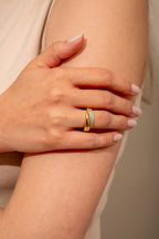 Marina Roca Anillo elegante con piedras preciosas Lucrecia – photo 10