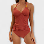 Marina Roca Bruna - Traje de baño de dos piezas – Rojo/Naranja – photo 10