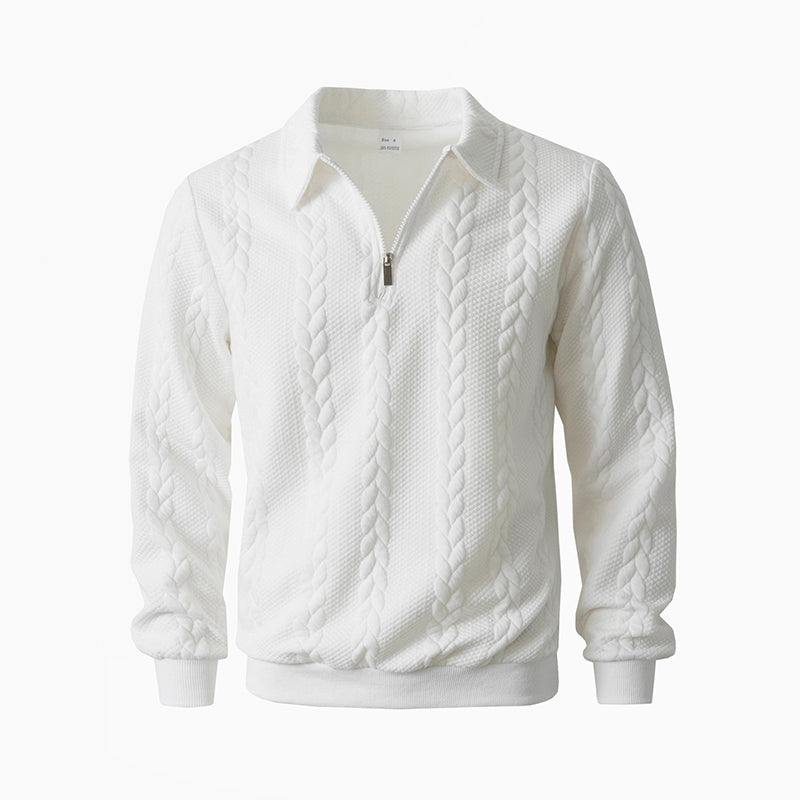 Marina Roca Jersey de punto Lorenzo – Blanco – photo 8