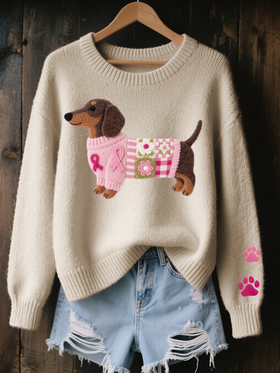 Francesca Napoli Ana - Jersey de Punto – Beige – photo 6