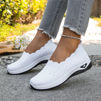 Marina Roca Lisa | Zapatillas Ligeras y Transpirables para Caminar – Blanco