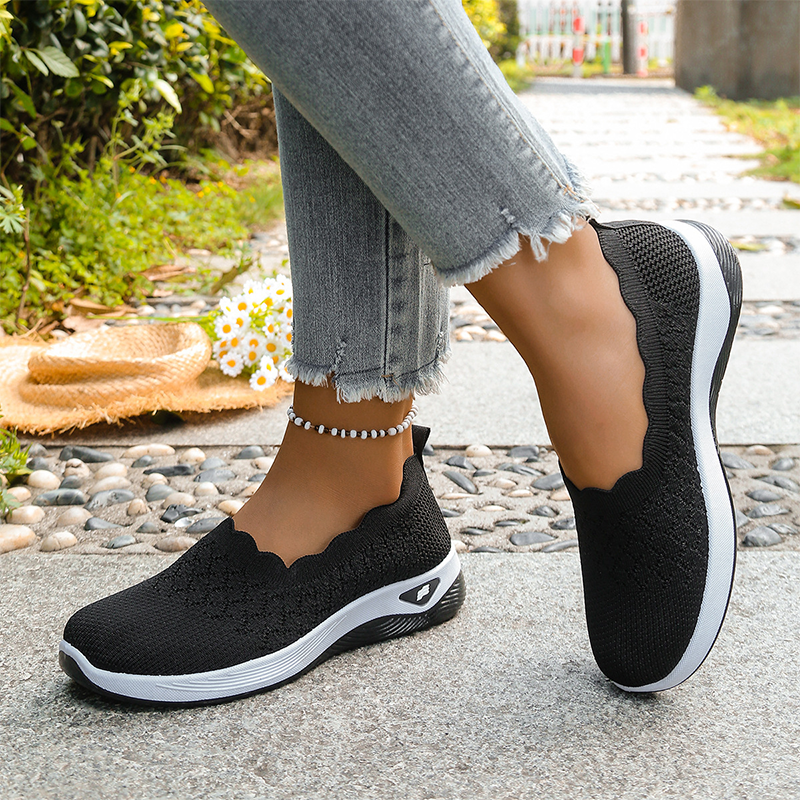 Marina Roca Lisa | Zapatillas Ligeras y Transpirables para Caminar – Negro – photo 2