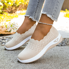 Marina Roca Lisa | Zapatillas Ligeras y Transpirables para Caminar – Beige – photo 5