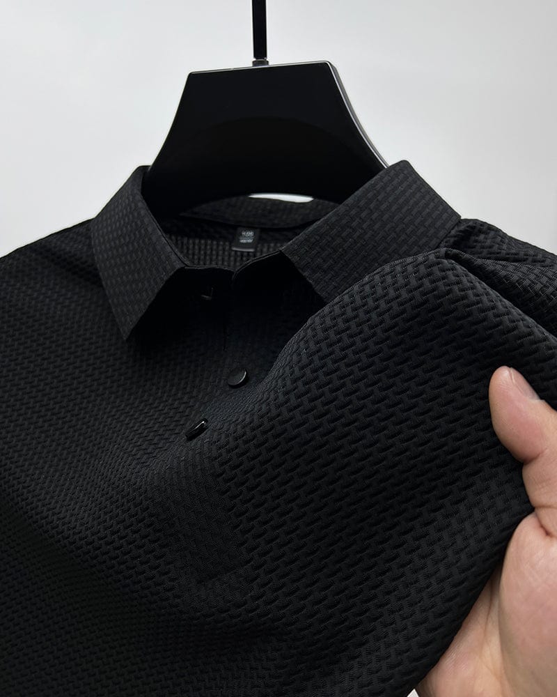 Marina Roca Leandro - Polo premium para hombre – Negro – photo 7