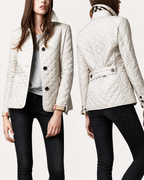 Victoria chaqueta acolchada blanco roto