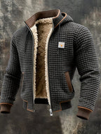 Marina Roca Chaqueta de punto con borreguito Rocco – Gris – photo 3