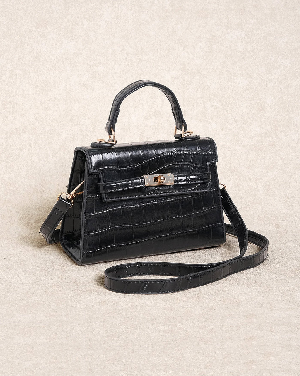 Anamartinezmadrid Valeria | Mini Bolso Efecto Piel Mujer Negro – photo 3