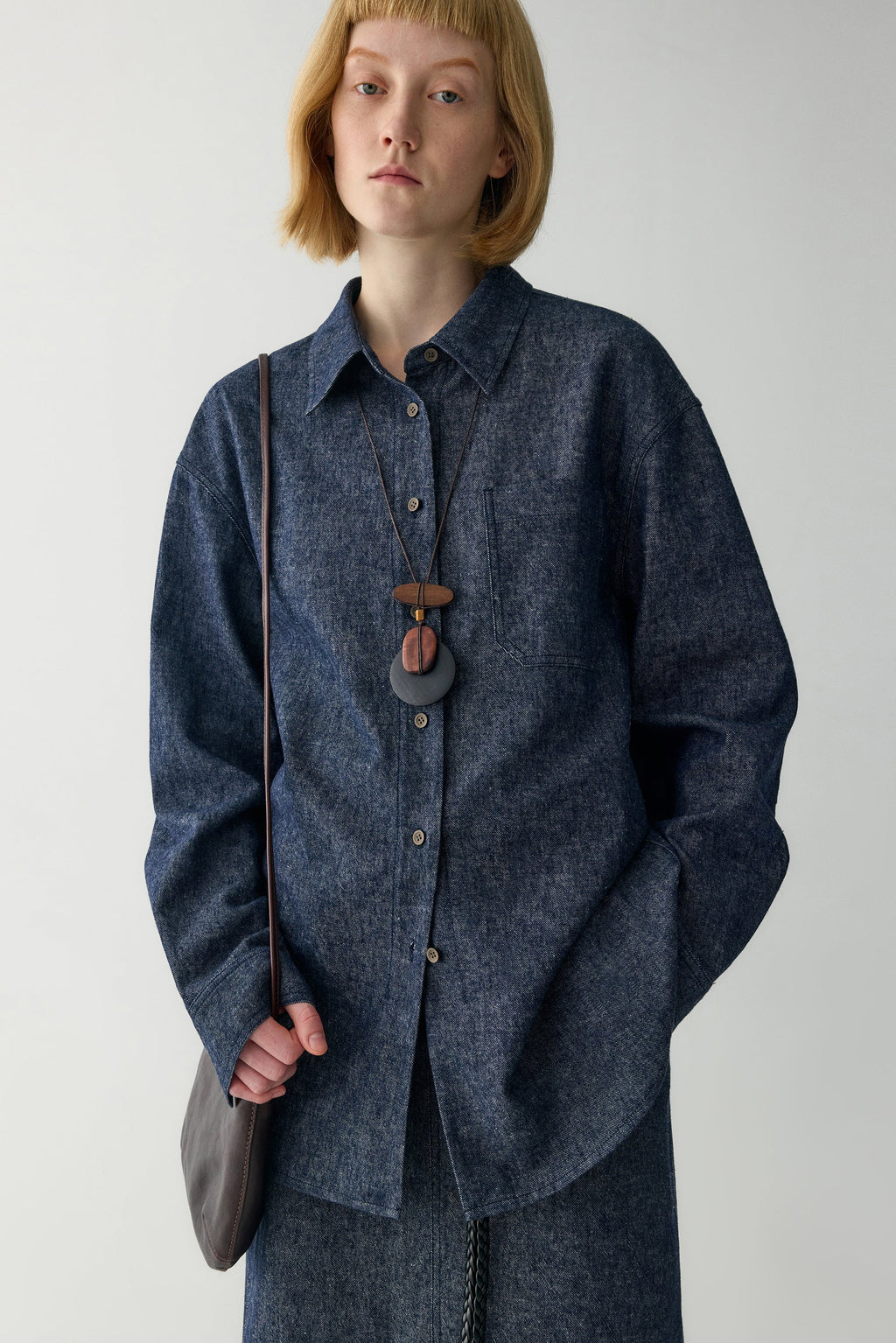 Anamartinezmadrid Silvia | Sobrecamisa de Algodón y Lino – photo 6