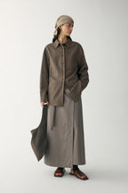 Anamartinezmadrid Silvia | Sobrecamisa de Algodón y Lino – photo 10