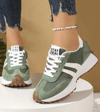 Anamartinezmadrid Lucía | Zapatillas Casual Retro Mujer Plataforma – Verde – photo 7